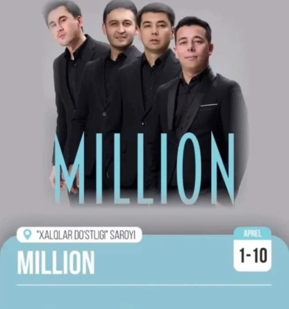 Million jamoasi (2025) Konsert dasturi Full HD skachat